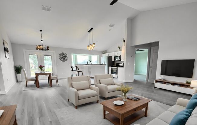 GORGEOUS 3BR/2BA Home! Huge Open Floor Plan NO APPLICATION FEE!