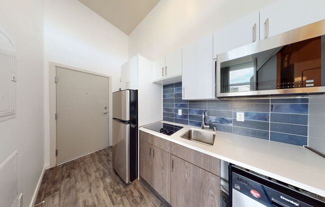 Studio, 1 bath, 262 sqft, $1,279, Unit 206