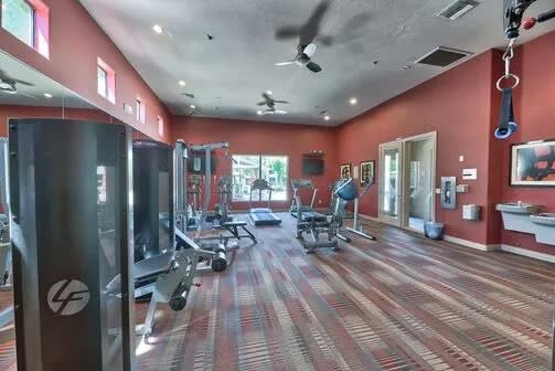 State of the Art Fitness Center Aldea at Estrella Falls Apartment Homes in Goodyear AZ