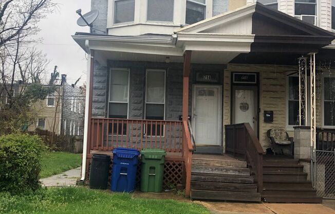 3 Bedroom 1.5 Bathroom In Baltimore City