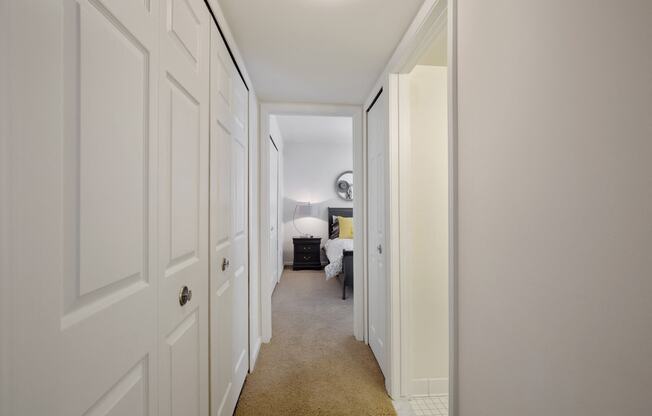 A Peek Into the Master Bedroom at Lakeside Village Apartments Clinton Township MI