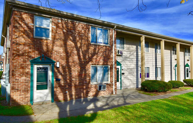 the building where the apartment is located