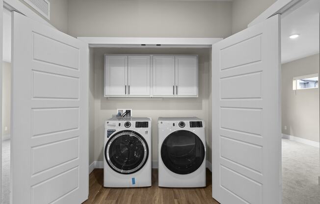 our apartments offer a laundry room with washer and dryer
