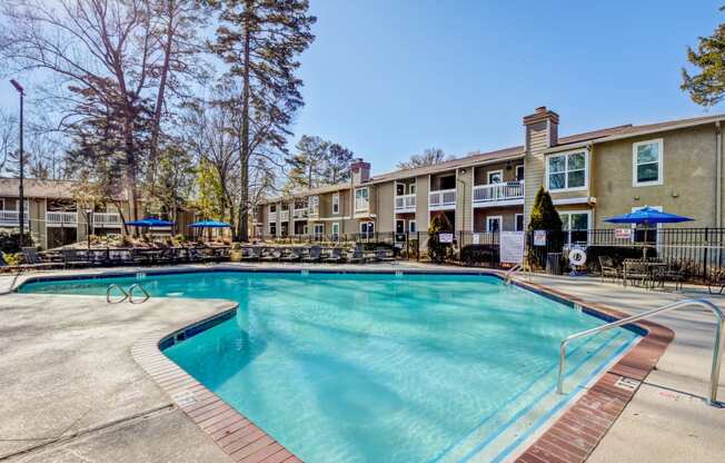 Reserve at Providence Charlotte NC photo of sparkling pool