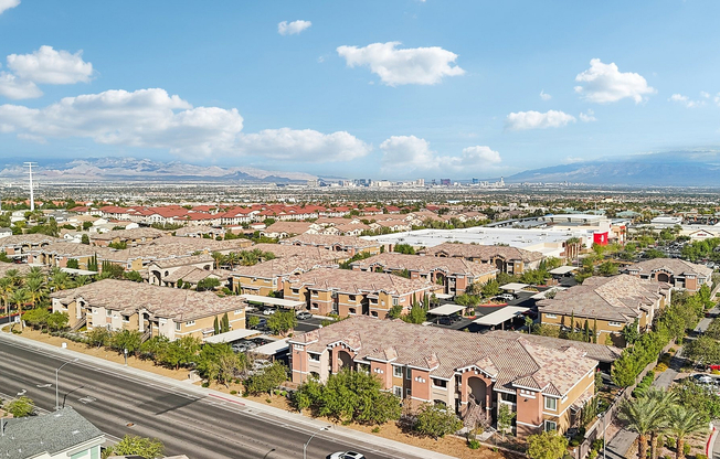 Arial of La Vie with Direct Walking Access From Within Property To Target