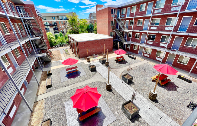 Experience tranquility in this charming courtyard, perfect for relaxation and outdoor gatherings.