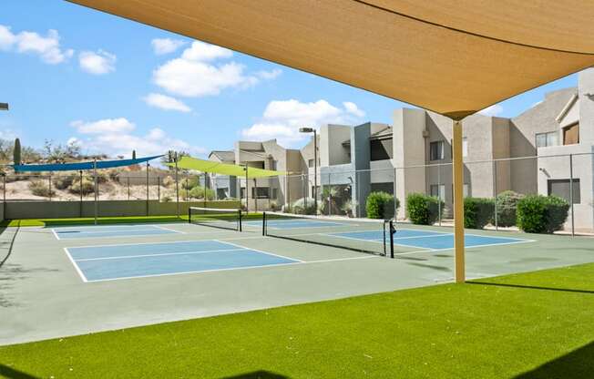 Domain 3201 Apartments Outdoor Sport Courts