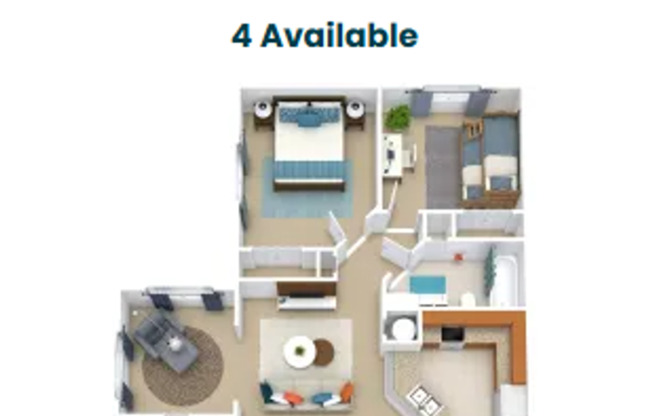 3 beds, 2 baths, $2,280, Unit 04-201