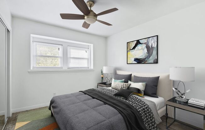 1 bed, 1 bath, 611 sqft, $1,166, Unit C-110