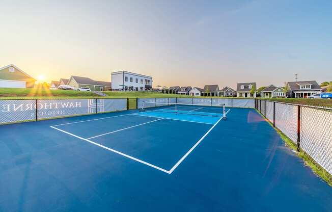 Pickleball Court at Hawthorne Heights in Bentonville, AR