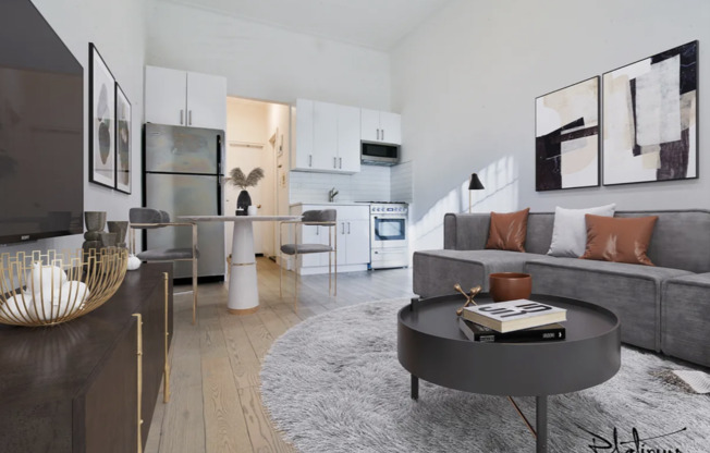 Studio, 1 bath, 410 sqft, $2,650, Unit 1G