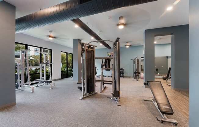 Fitness Equipment at AxisOne, Stuart, Florida