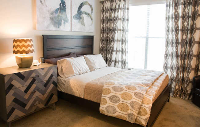 Carpeted Bedroom