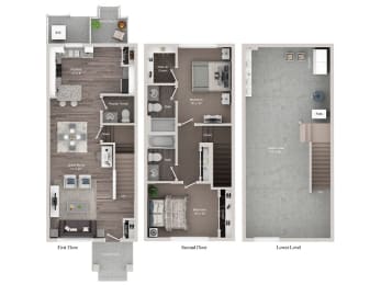 2 beds, 2.5 baths, 1,691 sqft, $2,655