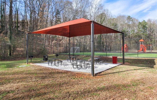 Picnic Area  at Fields at Peachtree Corners, Norcross, 30092