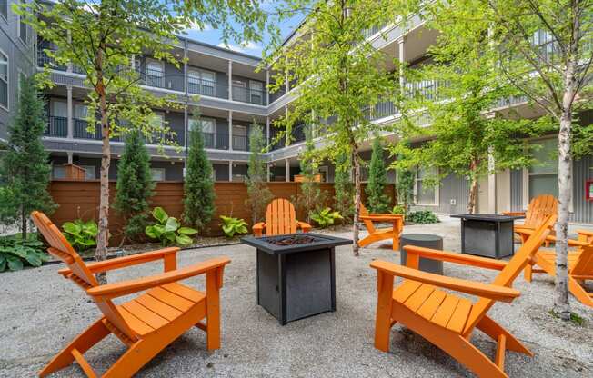 Courtyard with Firepit