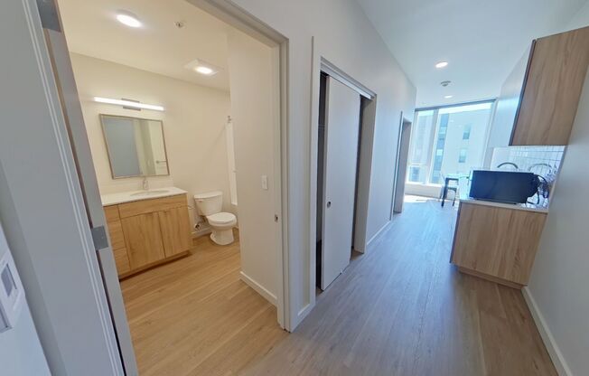 Studio, 1 bath, 314 sqft, $1,250, Unit 409