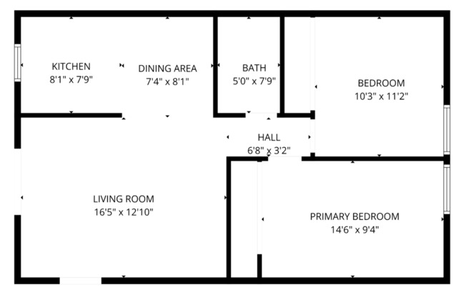 2 beds, 1 bath, 770 sqft, $2,095, Unit 21