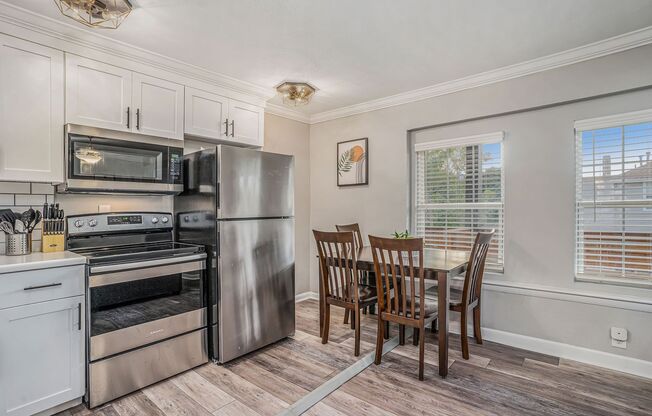 Fully Furnished 1 bed 1 bath + Office/Spare Bedroom/Den at 1075 W Ocean View Ave