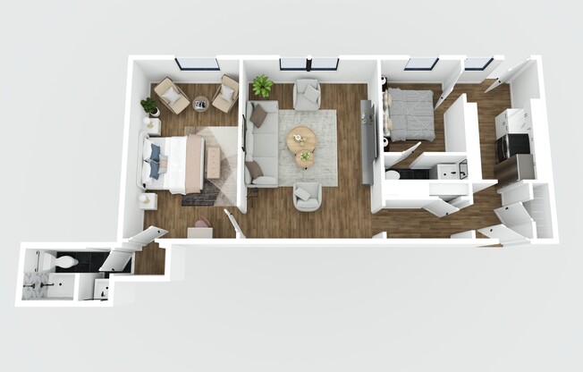 1 bed, 1 bath, 900 sqft, $1,495