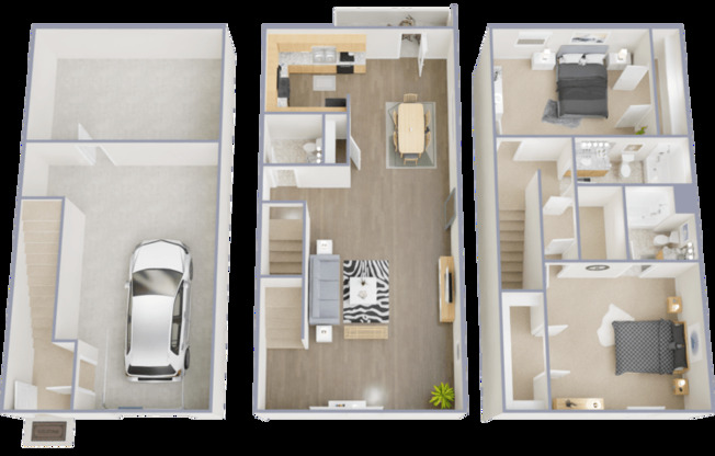 2 beds, 2.5 baths, 1,320 sqft, $1,895