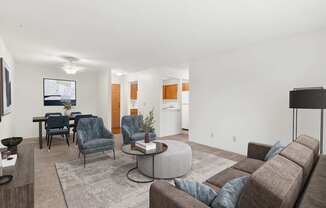 Willow Pond Apartments in Burnsville, MN Living Room