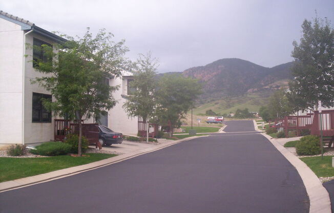 Maintenance free living in the foothills.