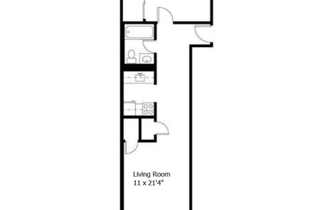 1 bed, 1 bath, $3,675, Unit 1F