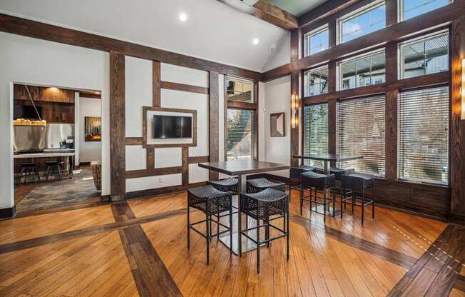 social area at Berkshire Aspen Grove apartments