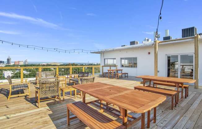 Marine Street Lofts Rooftop Deck