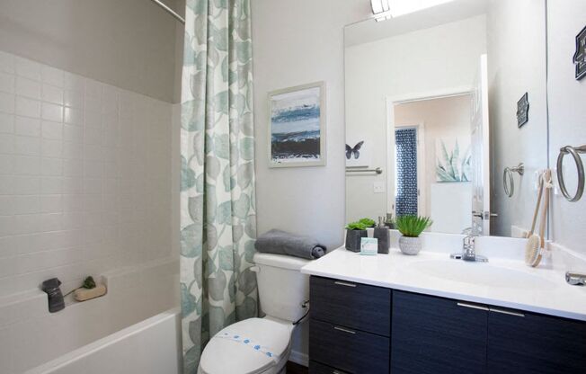 Bathroom at San Vicente Townhomes in Phoenix AZ