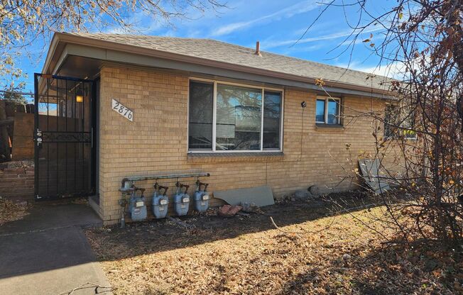 Move In Special offered 2 bedroom with 1 bath