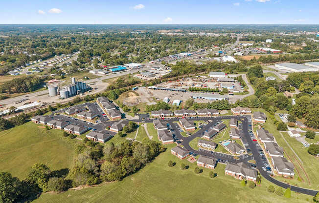 Aerial View of Legacy Village