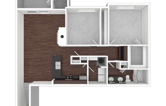 2 beds, 1 bath, 1,079 sqft, $1,320