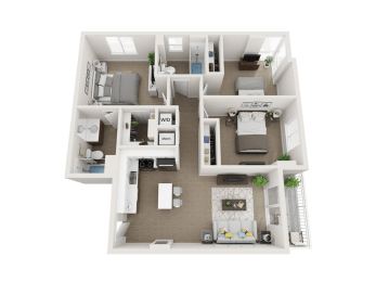 3 beds, 2 baths, 1,100 sqft, $3,480