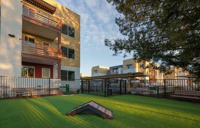 Aurora Apartments pet area