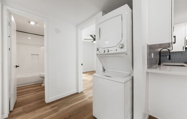 One Month FREE!! Beautiful renovations at this 2-bedroom, 1-bathroom with Private Balcony!!