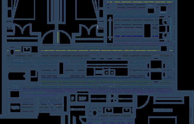 3 beds, 2 baths, 1,448 sqft, $2,575, Unit 2321