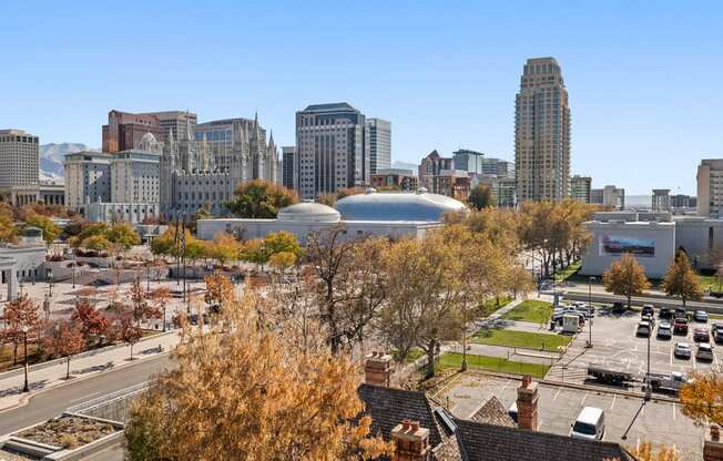 Exterior photo of Downtown Salt Lake City