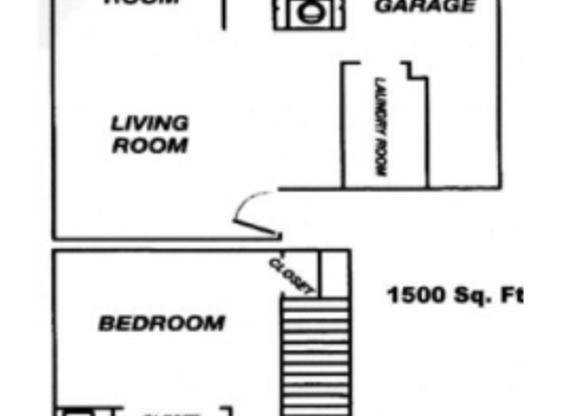 3 beds, 1.5 baths, 1,500 sqft, $1,893, Unit 2712-3