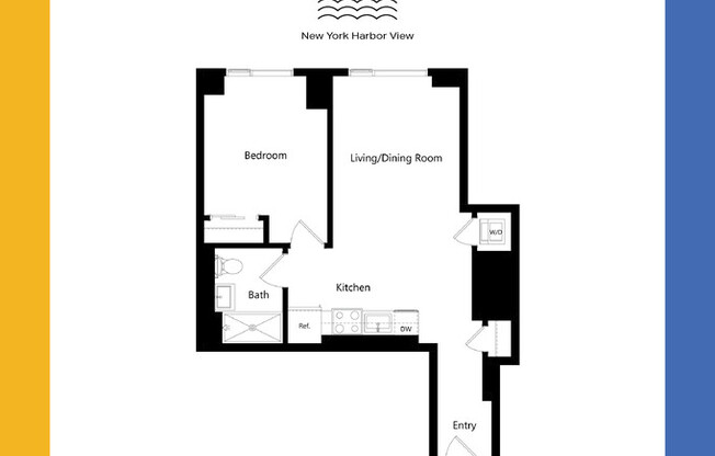 1 bed, 1 bath, $3,260, Unit 1726