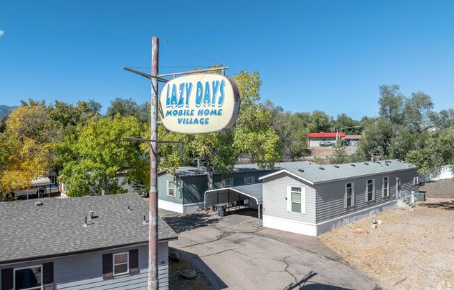 Welcome to Lazy Days Mobile Home Village!