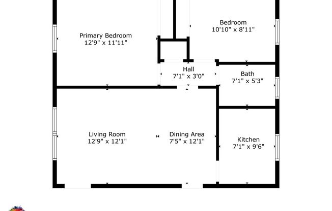 2 beds, 1 bath, 850 sqft, $875, Unit 34C