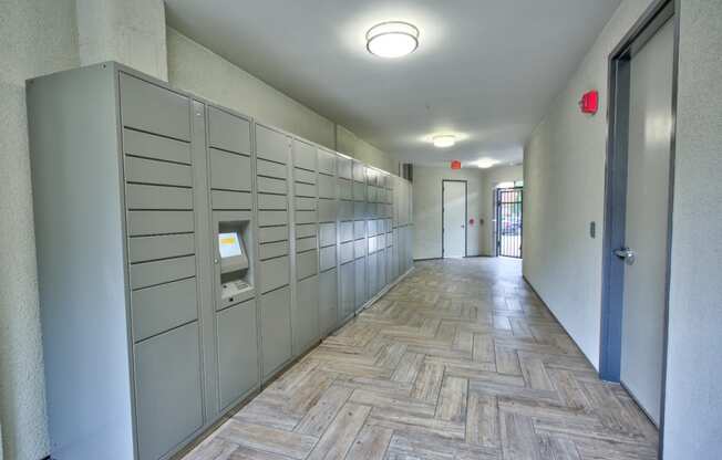 Package receiving at Accent apartments, California, 90066