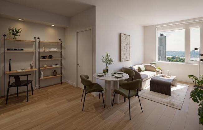 1 bed, 1 bath, $3,825, Unit 1707