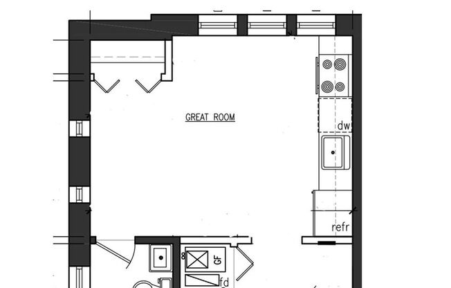 Studio, 1 bath, $1,375, Unit 209