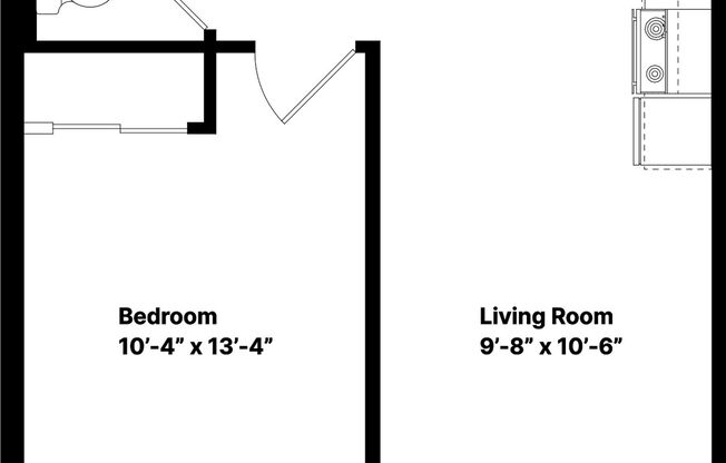 1 bed, 1 bath, 486 sqft, $1,430, Unit 605