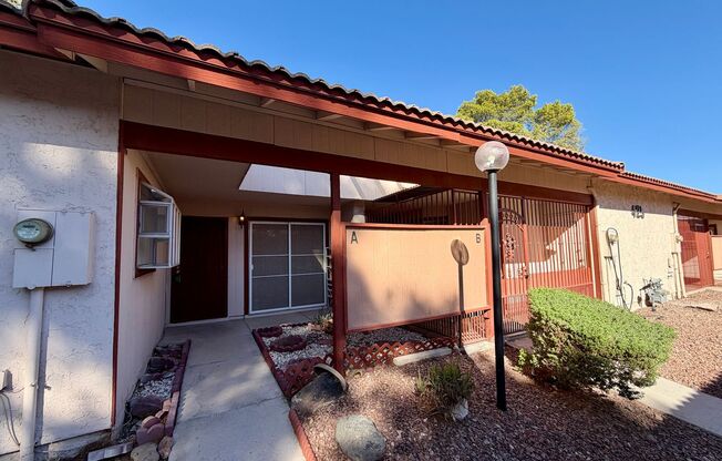 single story townhome