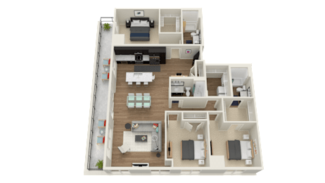 3 beds, 3 baths, 1,794 sqft, $4,625