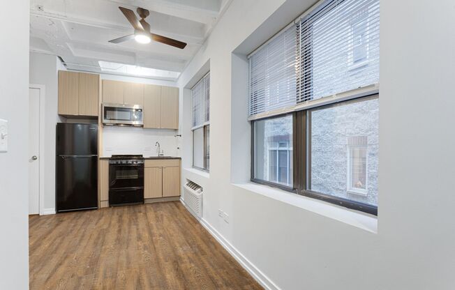 Studio, 1 bath, 204 sqft, $1,350, Unit 205